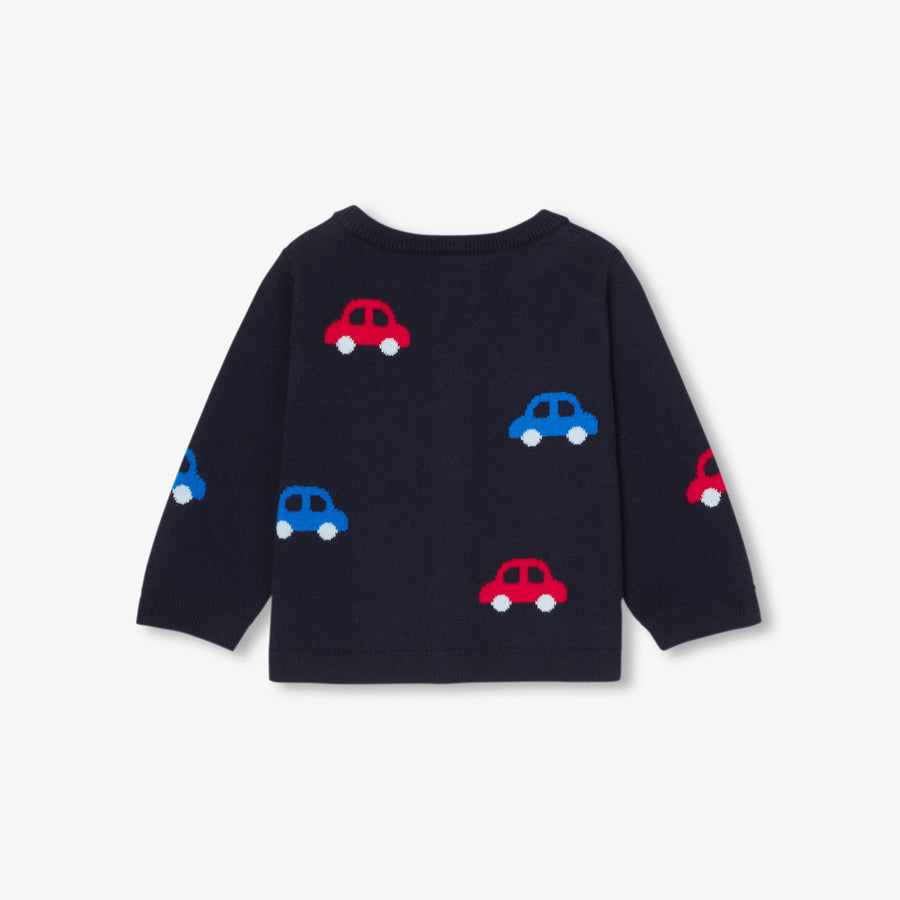 Pleteni kardigan za bebe dječake