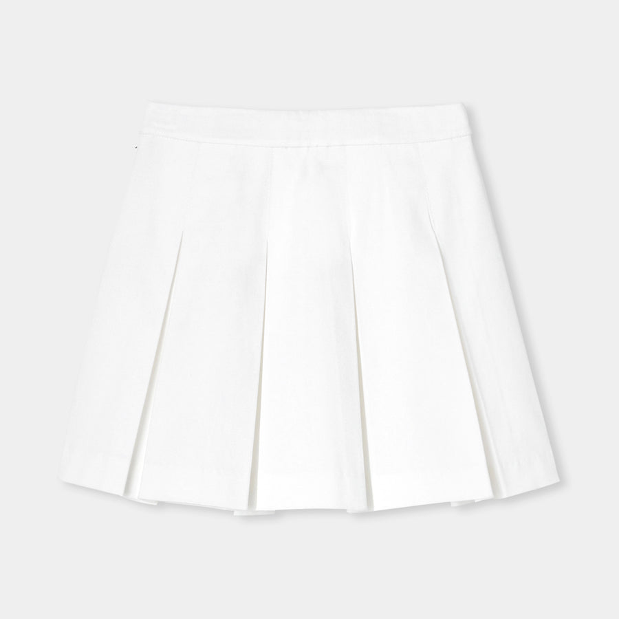 Plisirana suknja od gabardena za djevojčice