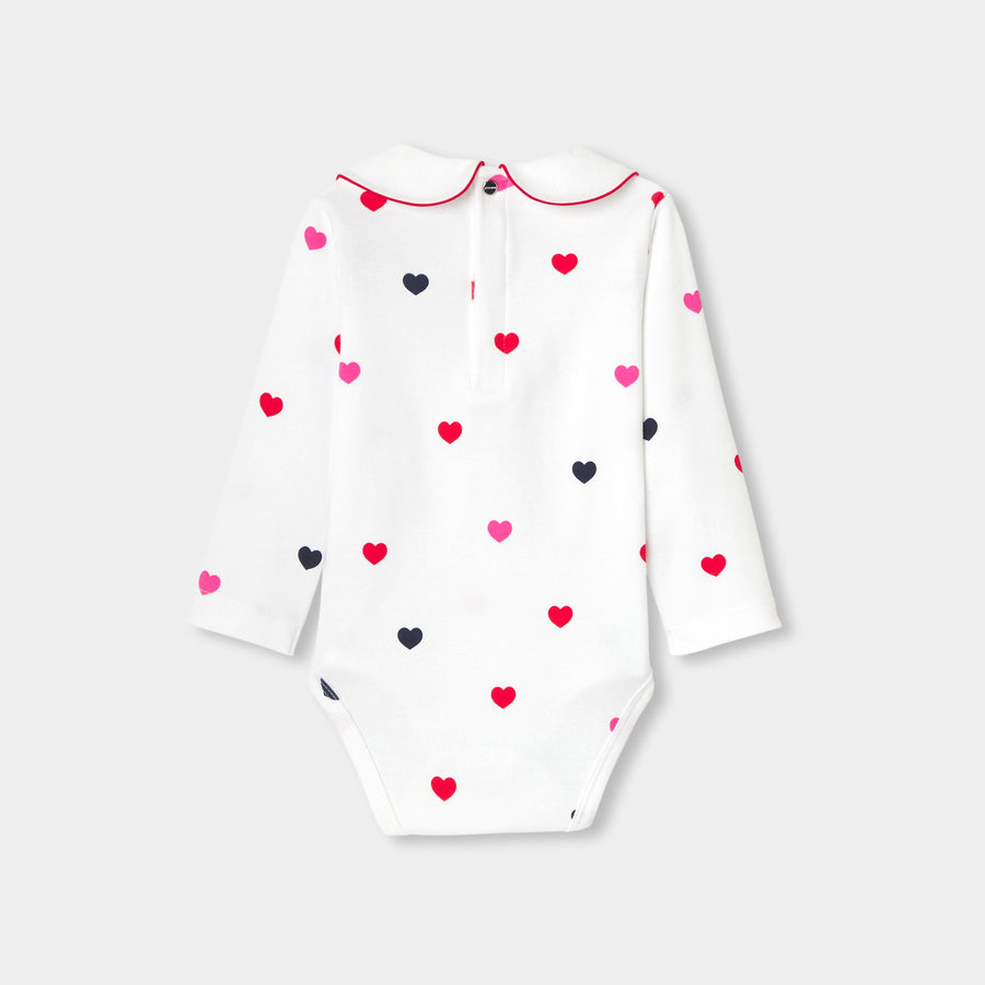 Bodi od pamučnog interlock materijala za bebe djevojčice