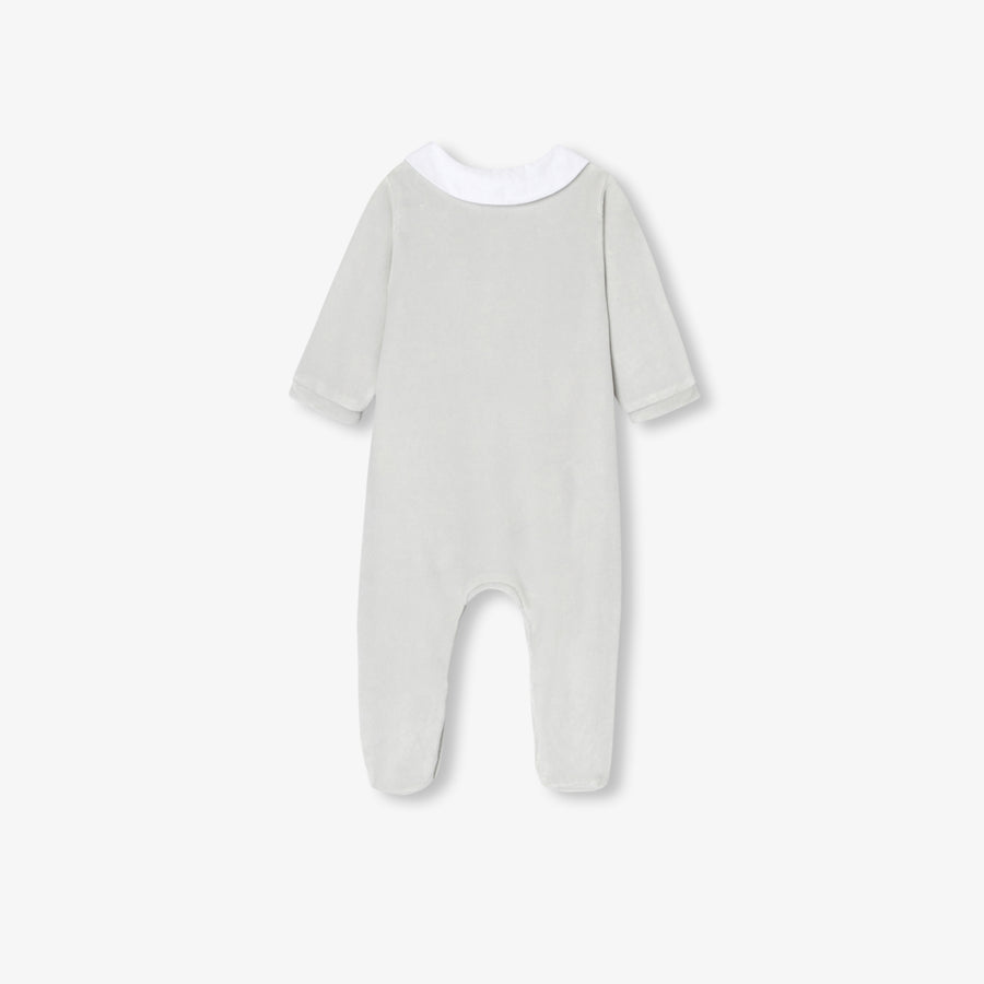 Baršunasta pidžama za bebe