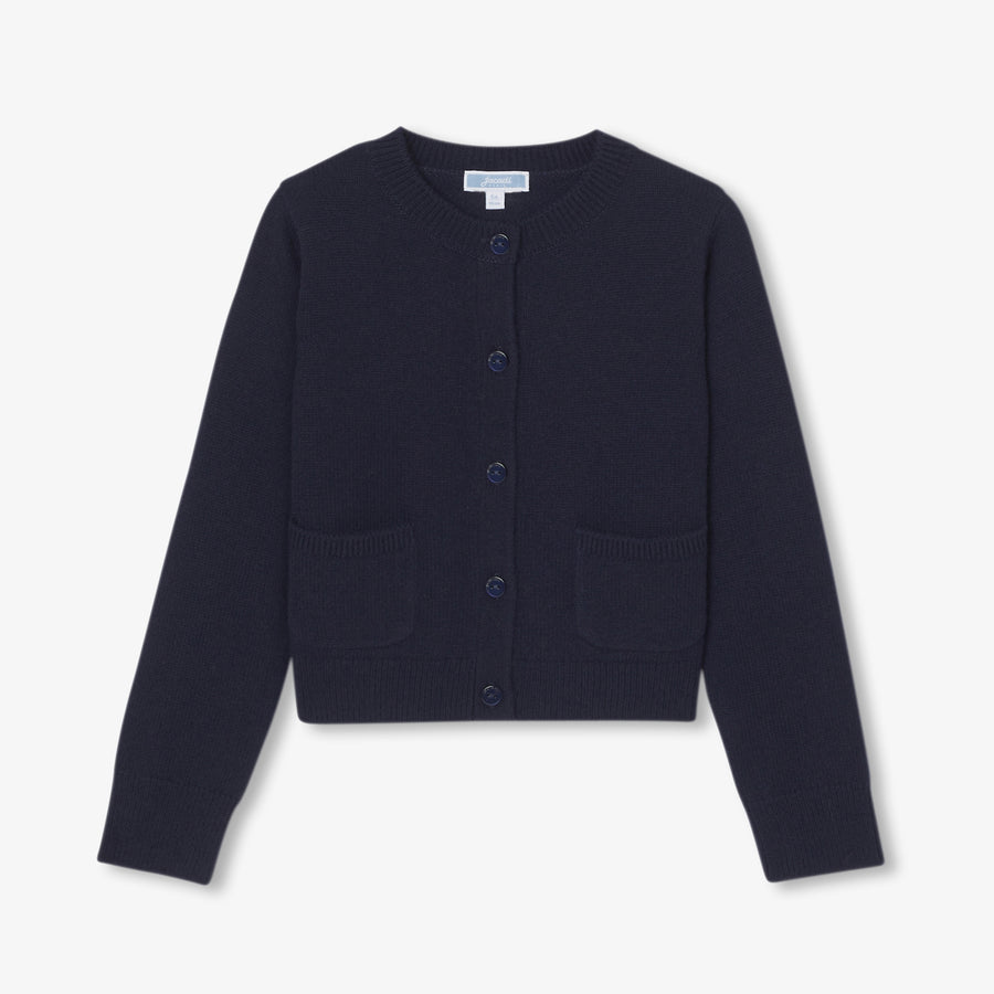 Kardigan od vune i kašmira za djevojčice