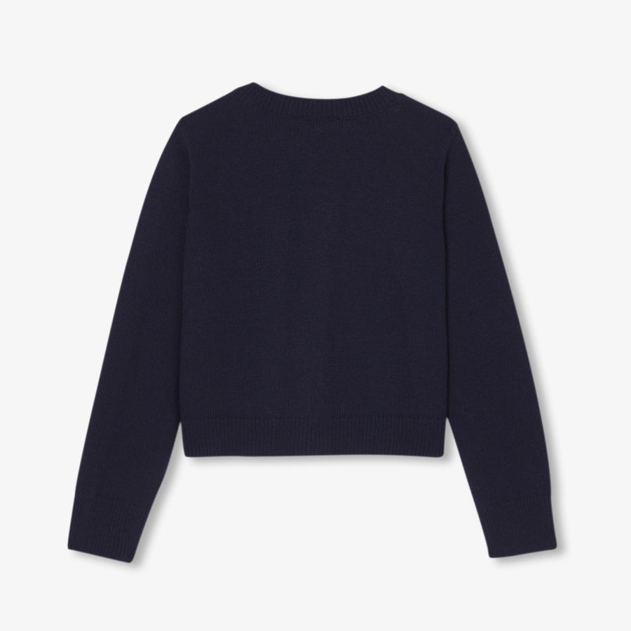 Kardigan od vune i kašmira za djevojčice