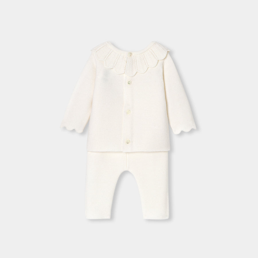 Vuneni komplet za bebe djevojčice