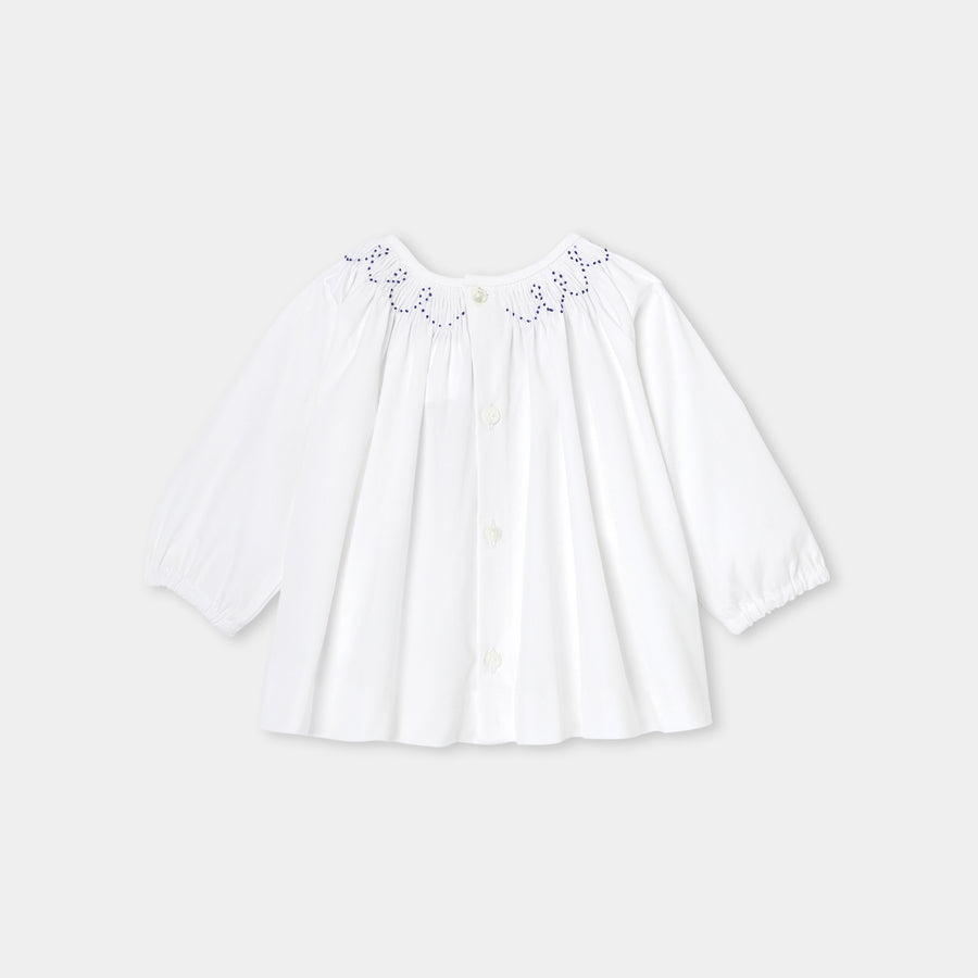 Bluza od popelina za bebe djevojčice