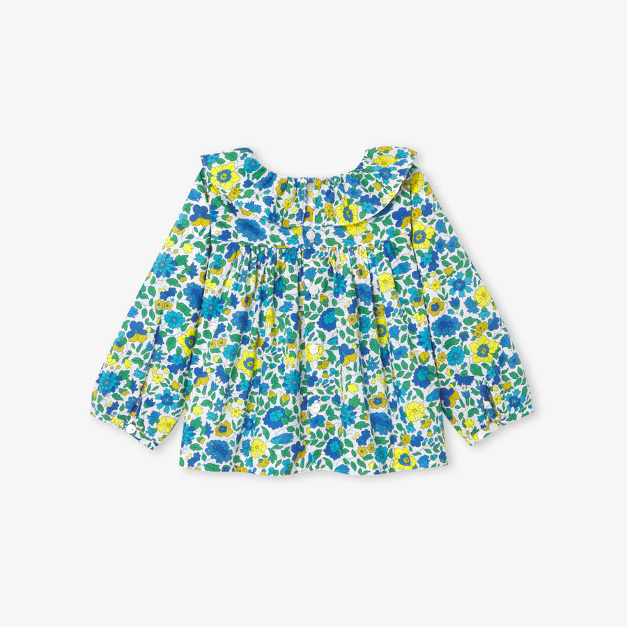 Bluza od Liberty tkanine za bebe djevojčice