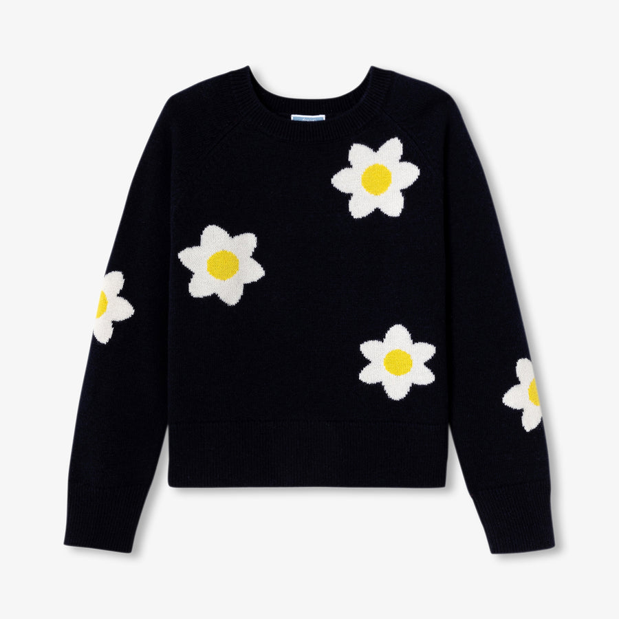 Pulover s većinskim udjelom vune za djevojčice