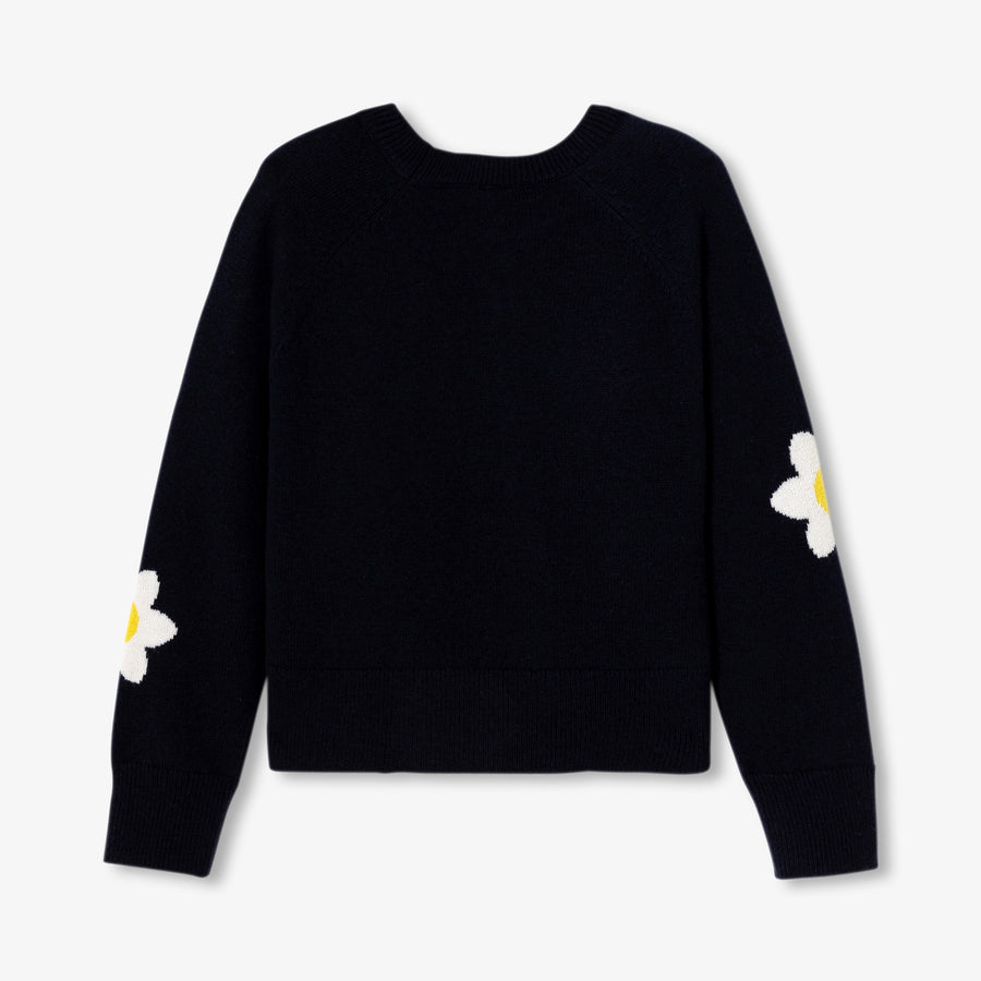 Pulover s većinskim udjelom vune za djevojčice