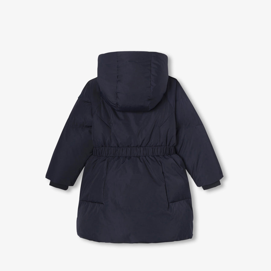 Duga pernata jakna za djevojčice