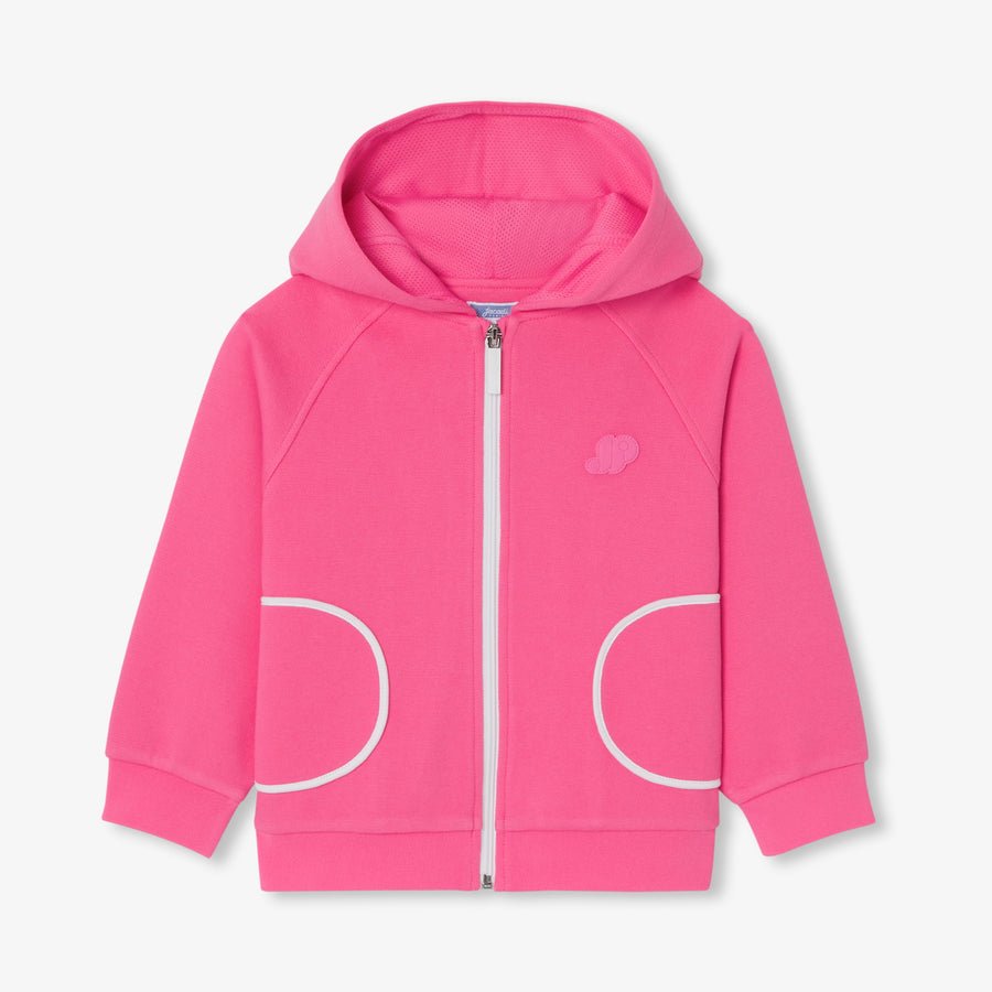 Sweatshirt majica s patentnim zatvaračem za djevojčice