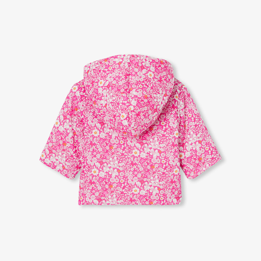 Burnus-jakna od Liberty tkanine za bebe djevojčice