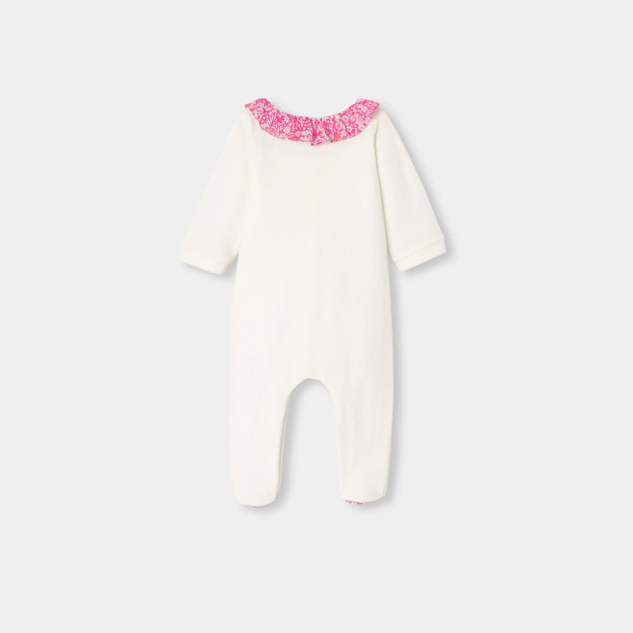 Baršunasta pidžama za bebe djevojčice