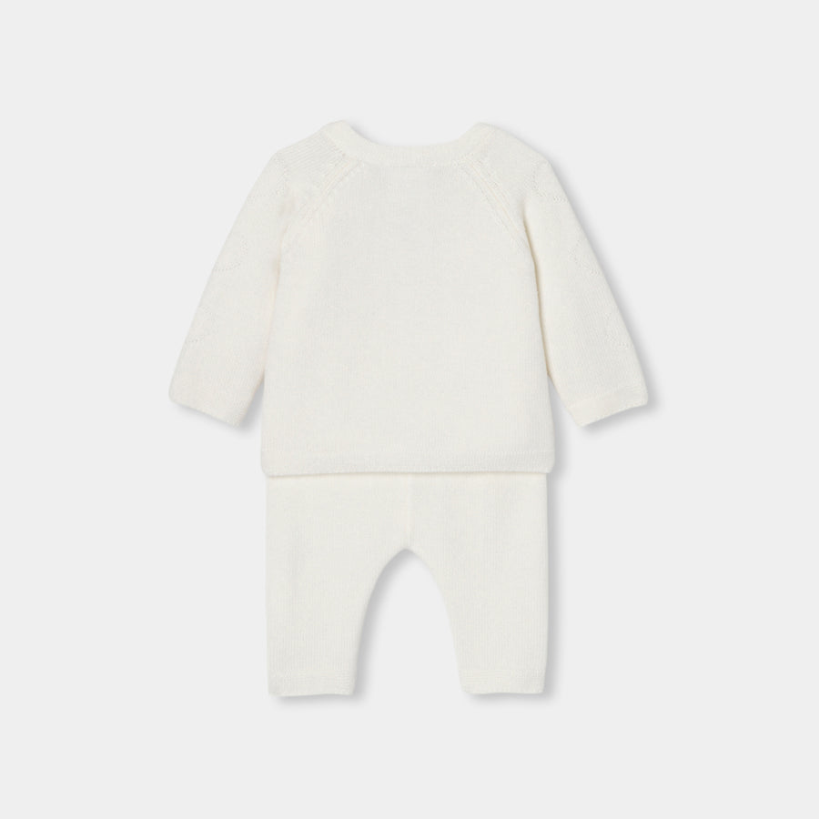 Pleteni komplet za bebe djevojčice