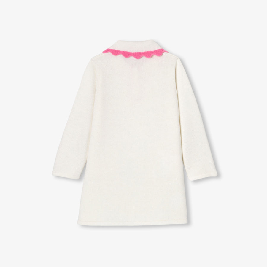 Pletena haljina za bebe djevojčice