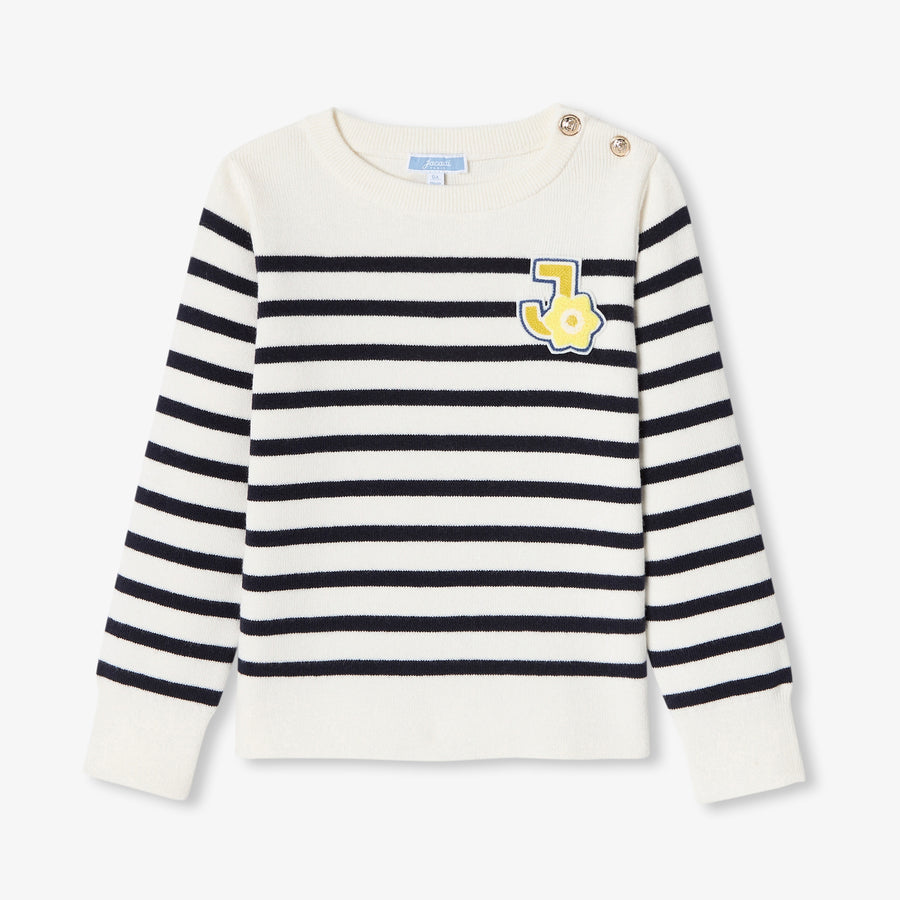 Prugasti džemper za djevojčice