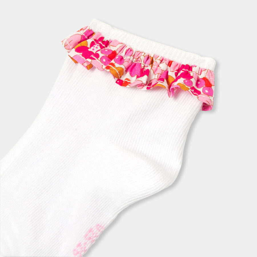 Čarape s volančićem za bebe djevojčice