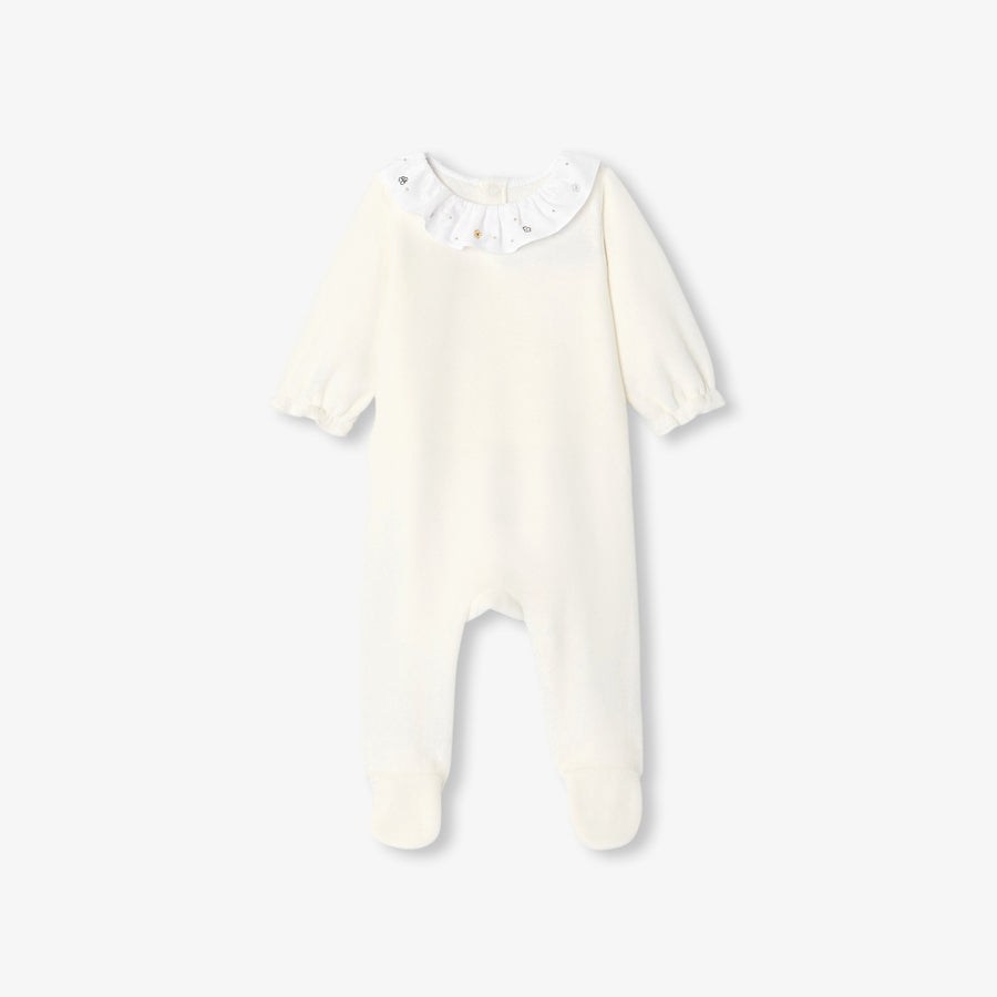 Baršunasta pidžama za bebe djevojčice