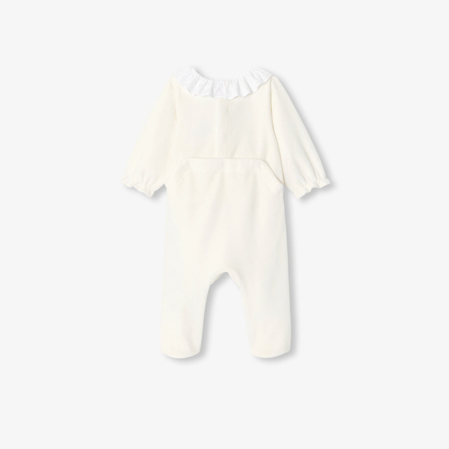 Baršunasta pidžama za bebe djevojčice