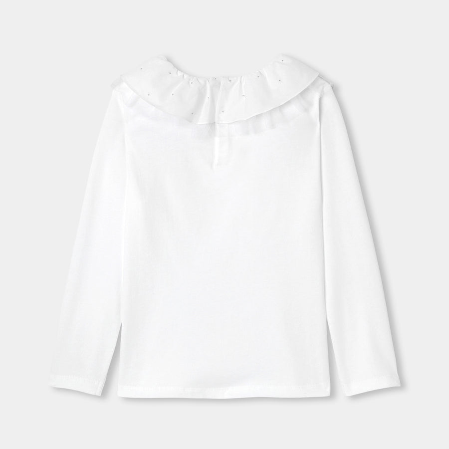 Majica s ovratnikom za djevojčice