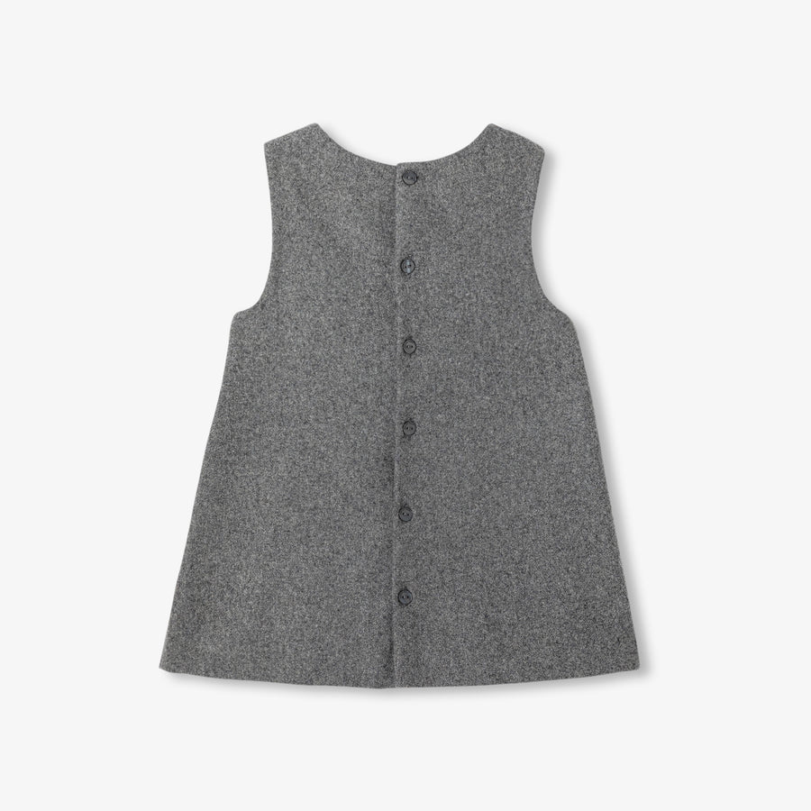 Flanelska treger haljina za bebe djevojčice