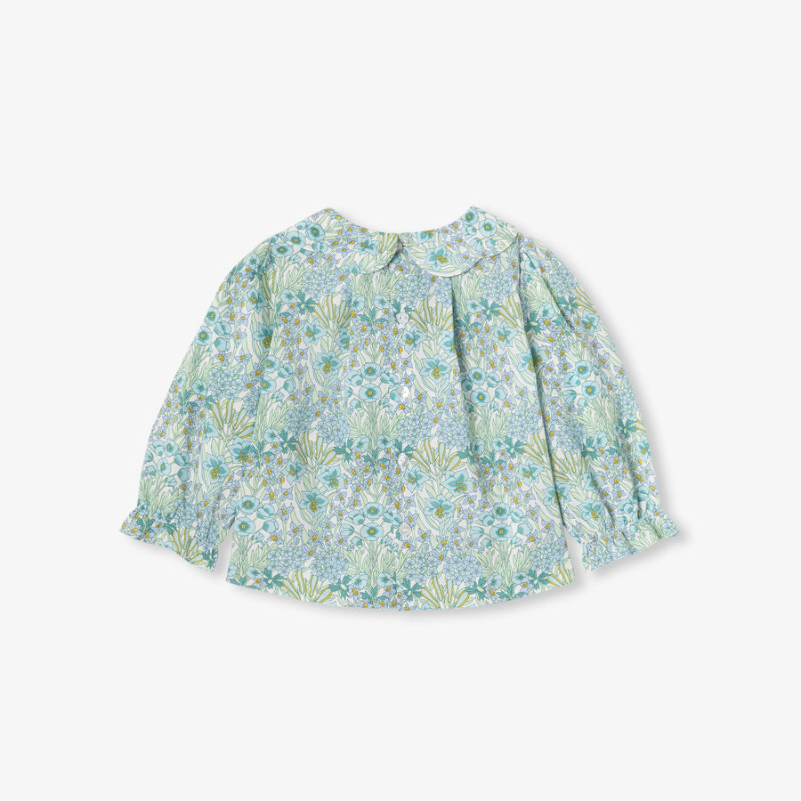 Bluza od Liberty tkanine za bebe djevojčice