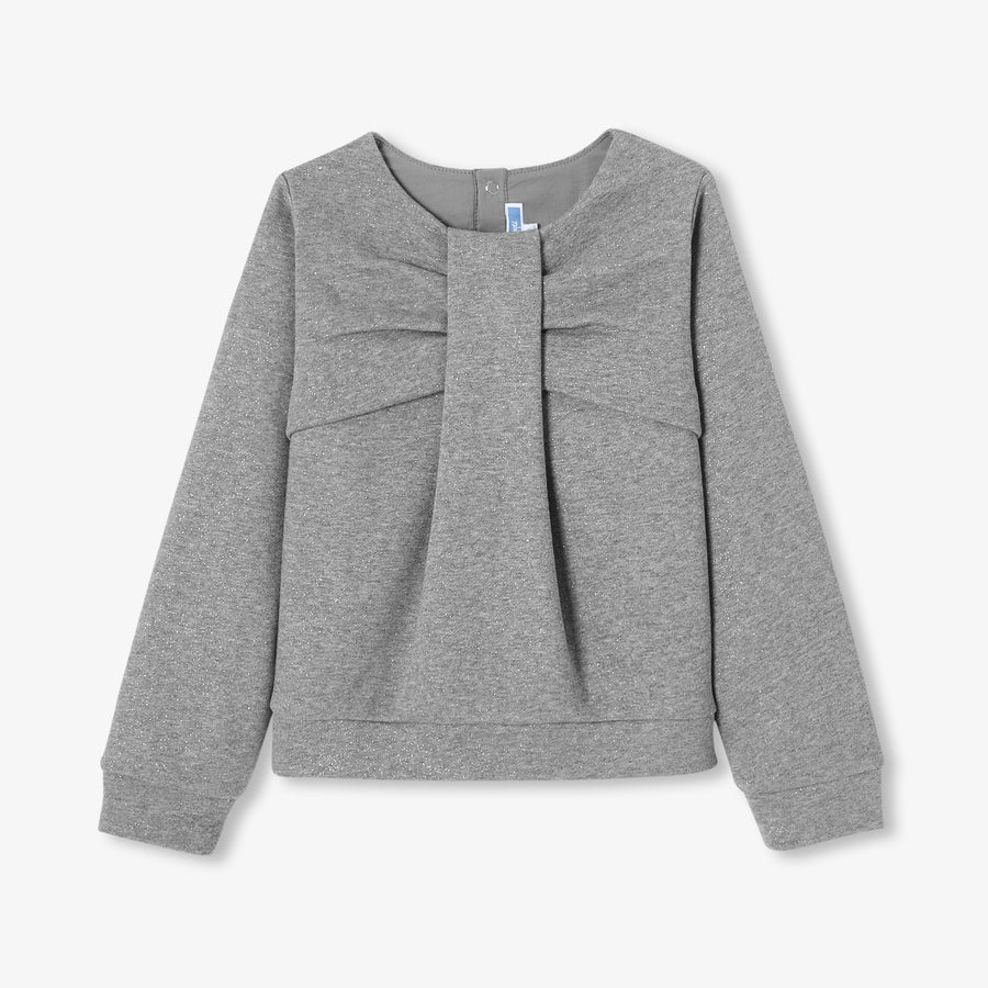 Sweatshirt majica od šljokičastog flisa za djevojčice