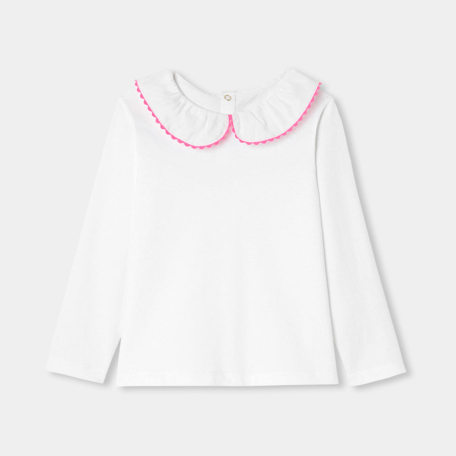 Majica s ovratnikom za djevojčice