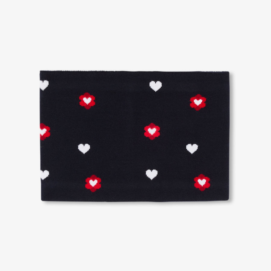 Šal s podstavom od mikroflisa za djevojčice