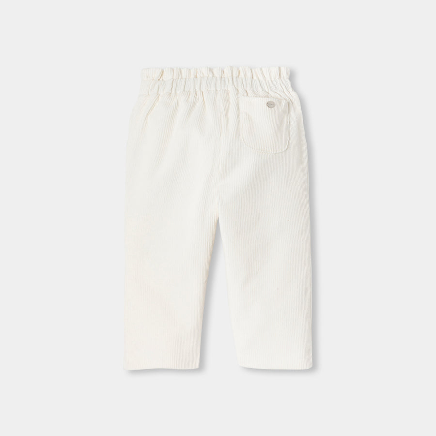 Baršunaste hlače za bebe djevojčice