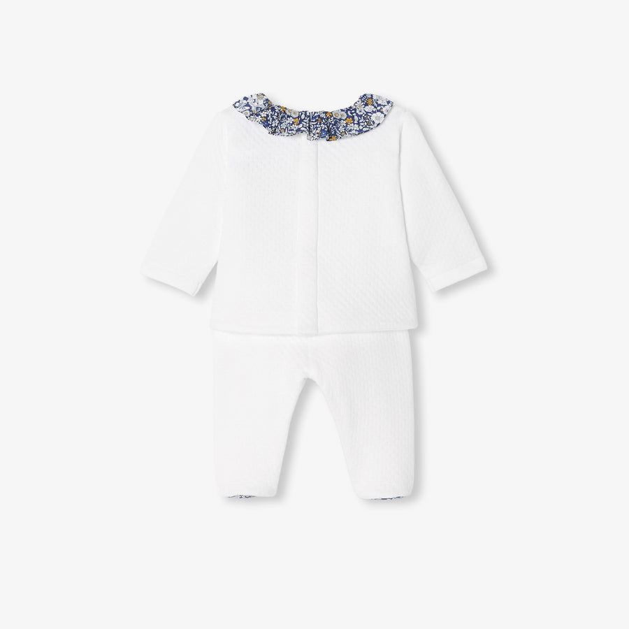 Udobni komplet od dvostranog džerseja za bebe djevojčice