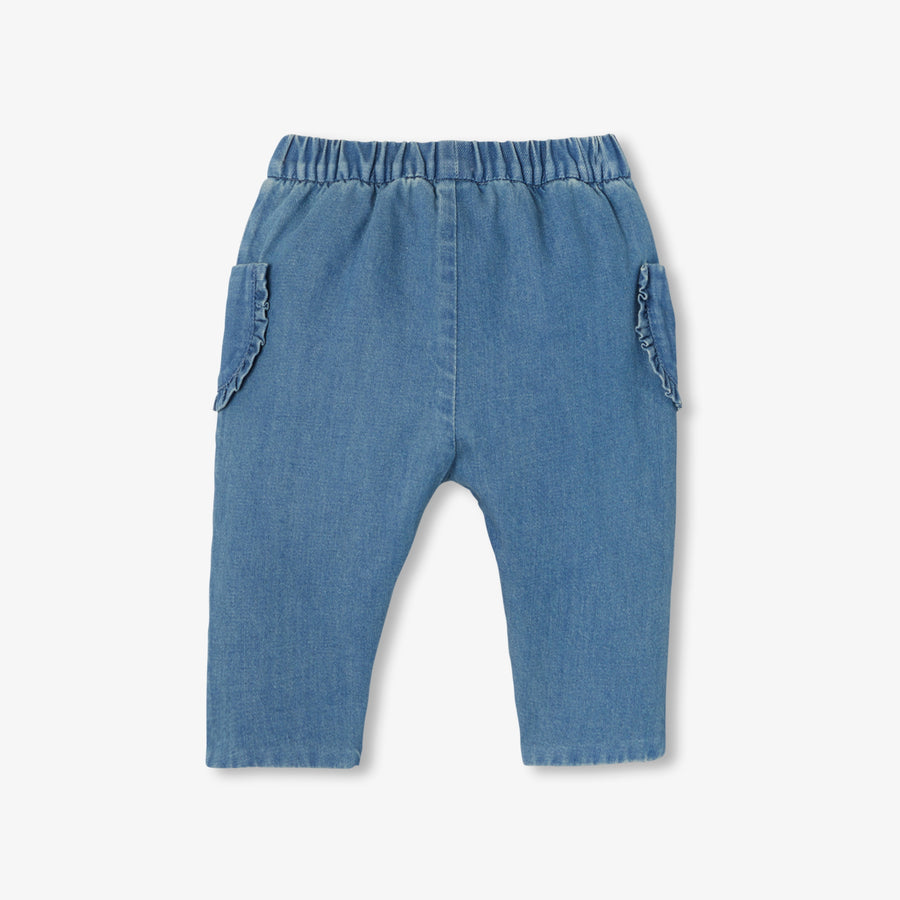 Udobne traperice za djevojčice od pamuka