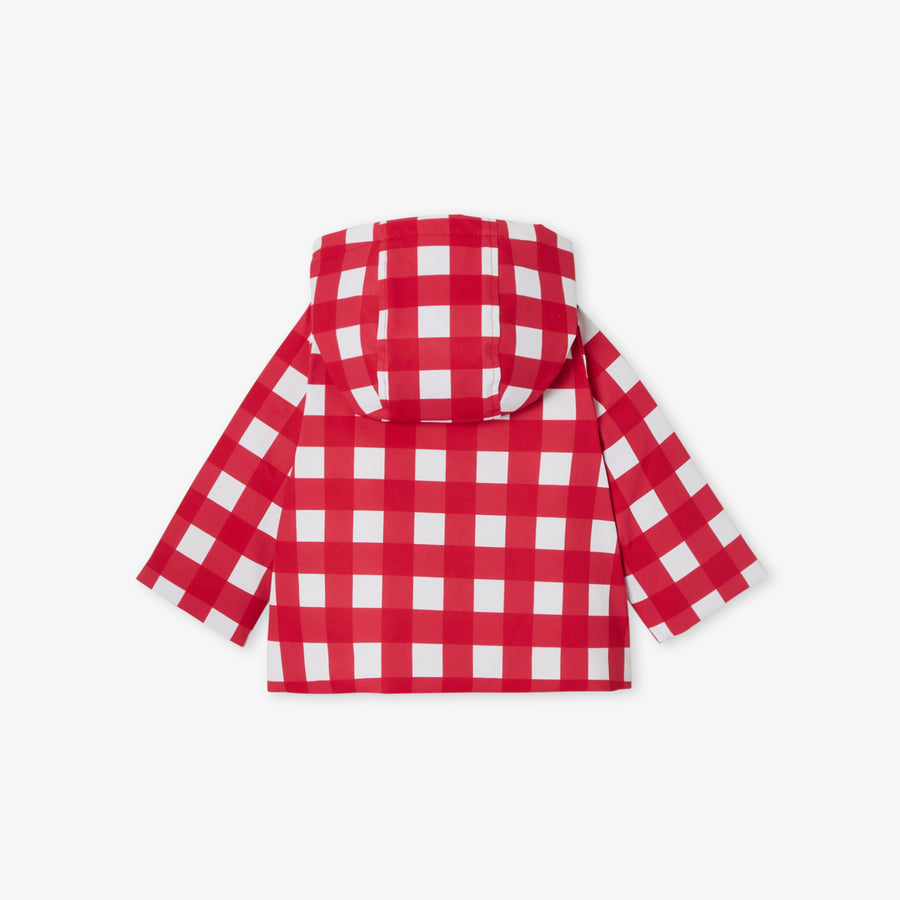 Gingham kaput za djevojčice
