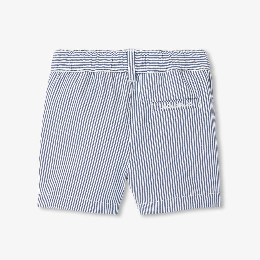 Prugaste kratke hlače od kepera za bebu dječaka