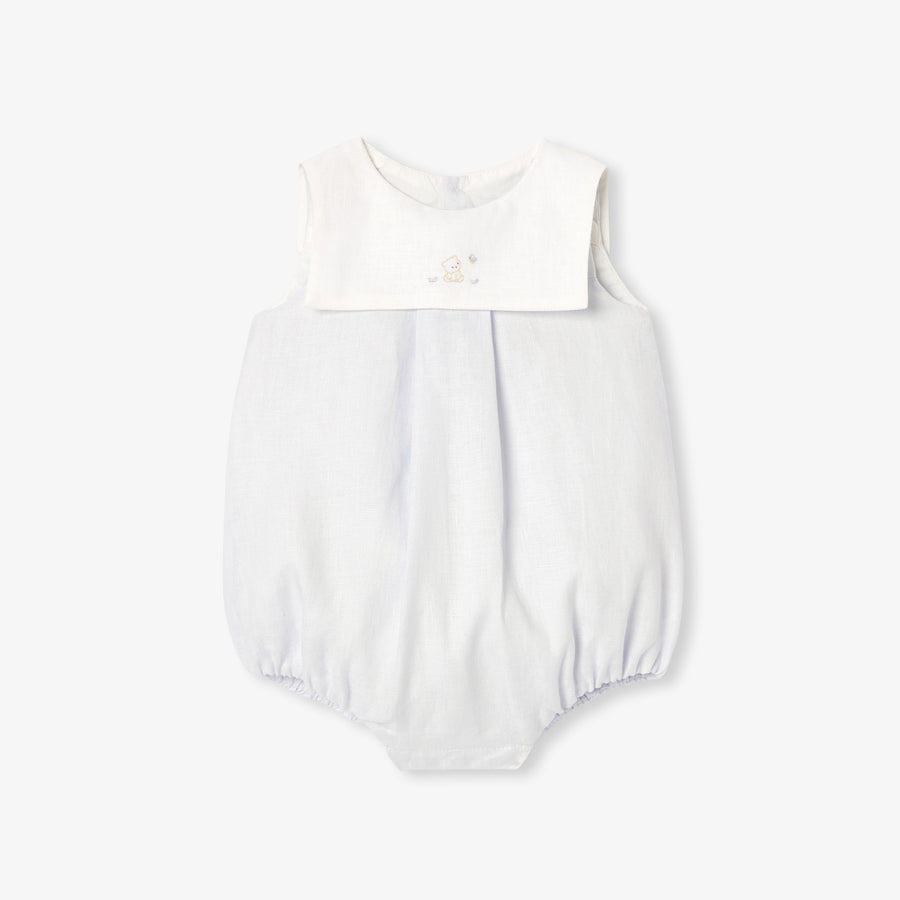 Bebi laneni kombinezon za dječake