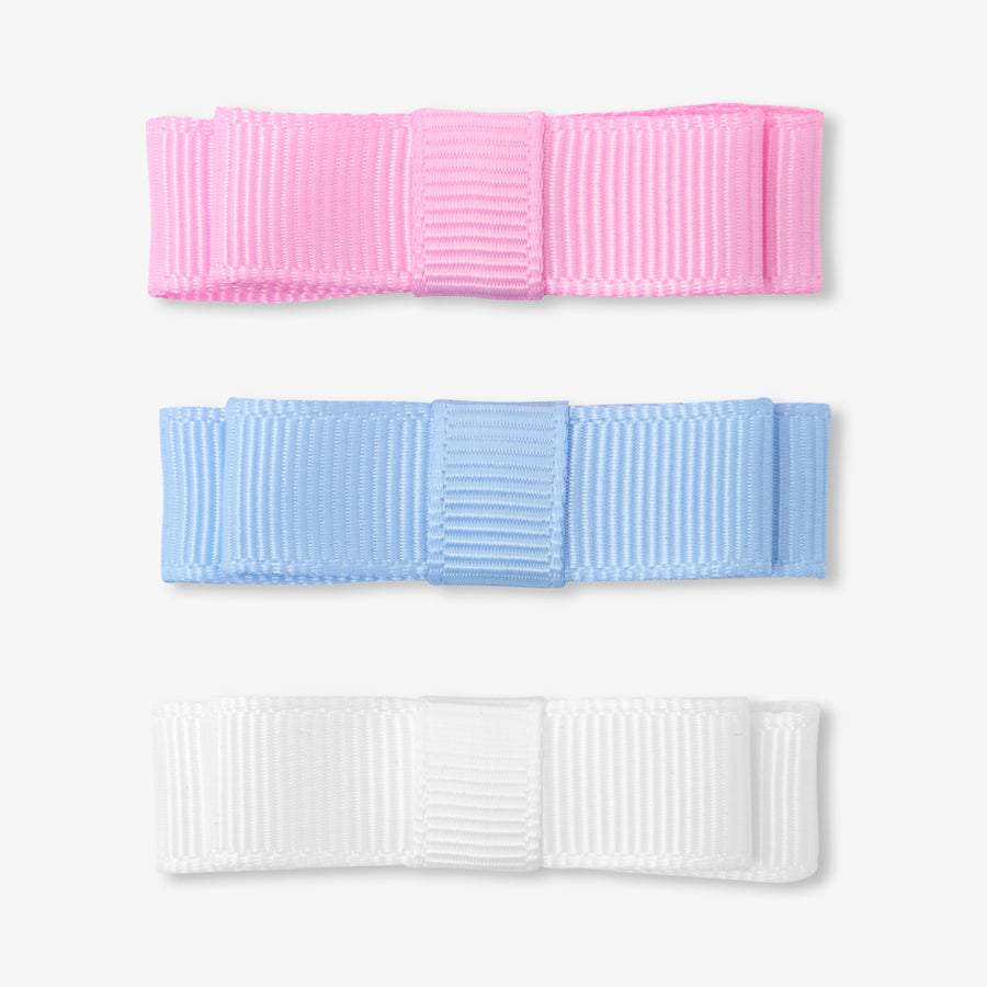 Set od tri ravne ukosnice s mašnom