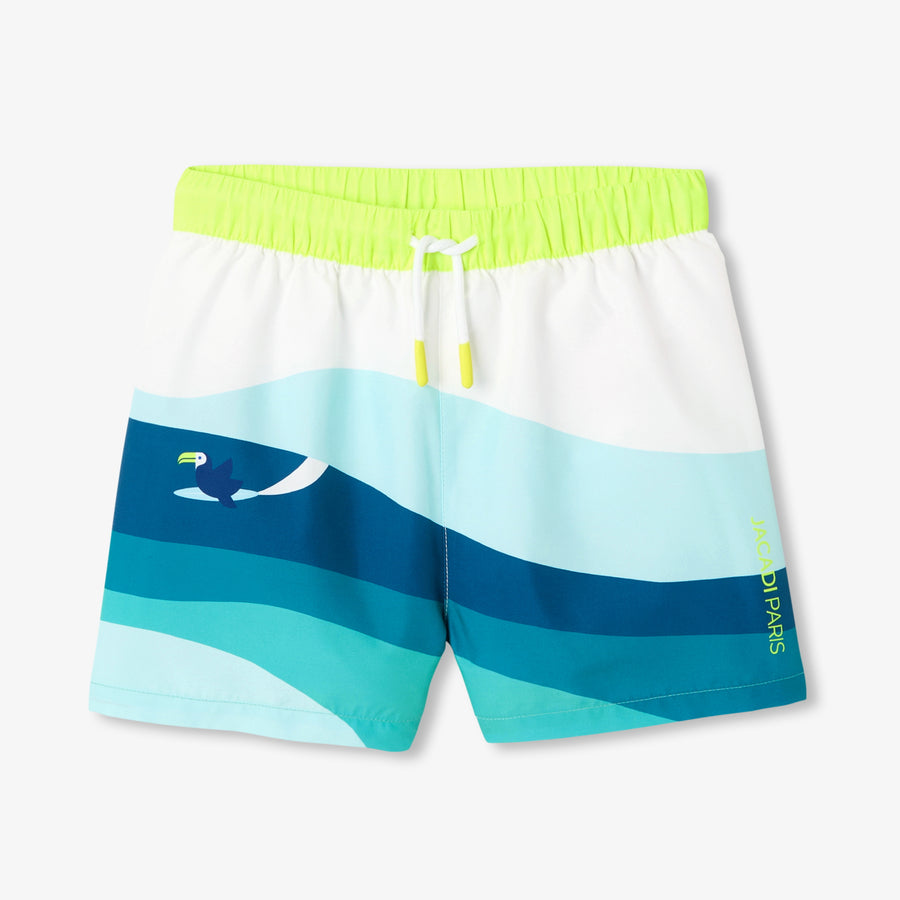 Dječje kupaće kratke hlače s valovitim uzorkom