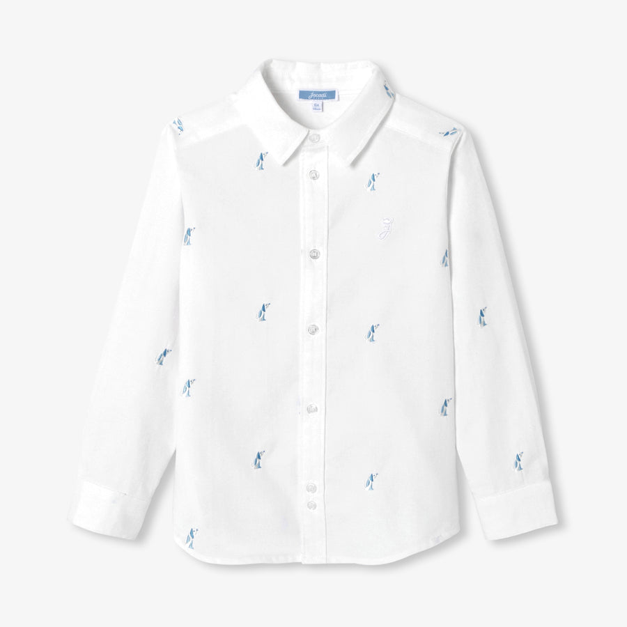 Košulja Oxford print za dječake