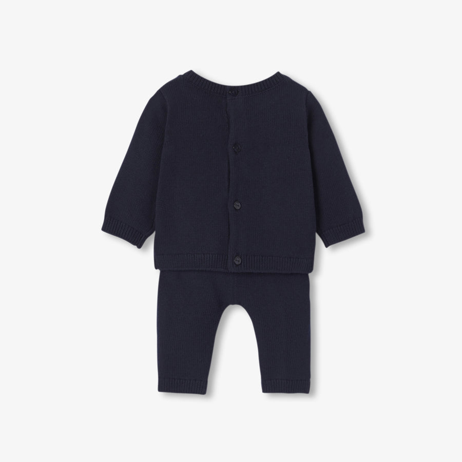 Udobni pleteni set za bebe