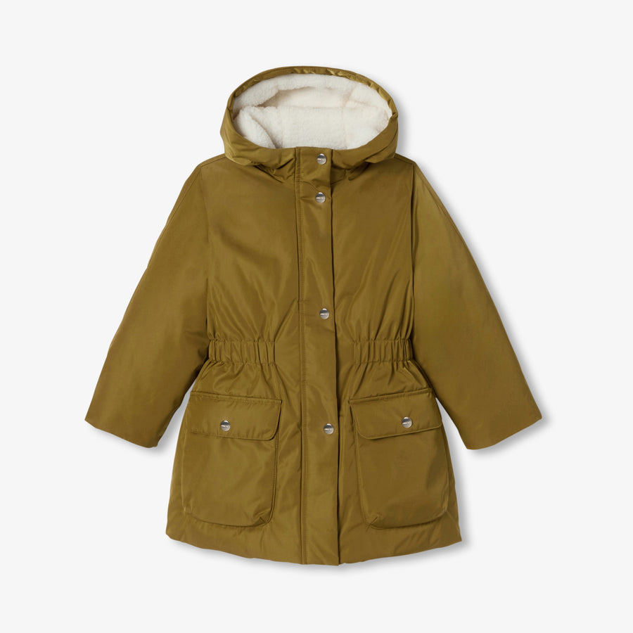 Parka sa sherpa podstavom za djevojčice