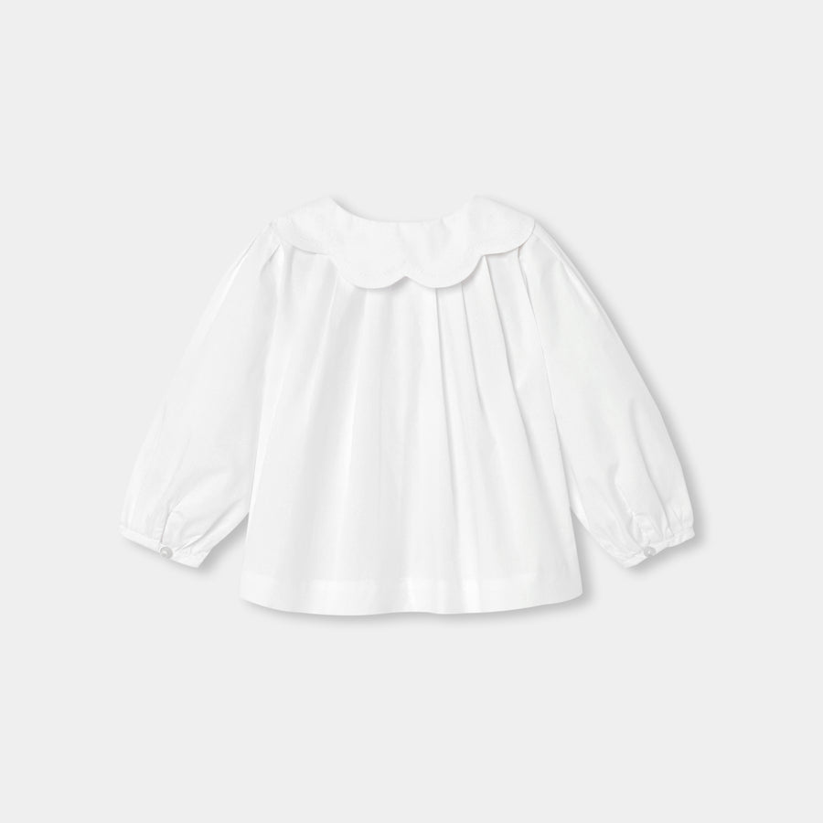 Poplin bluza za djevojčice